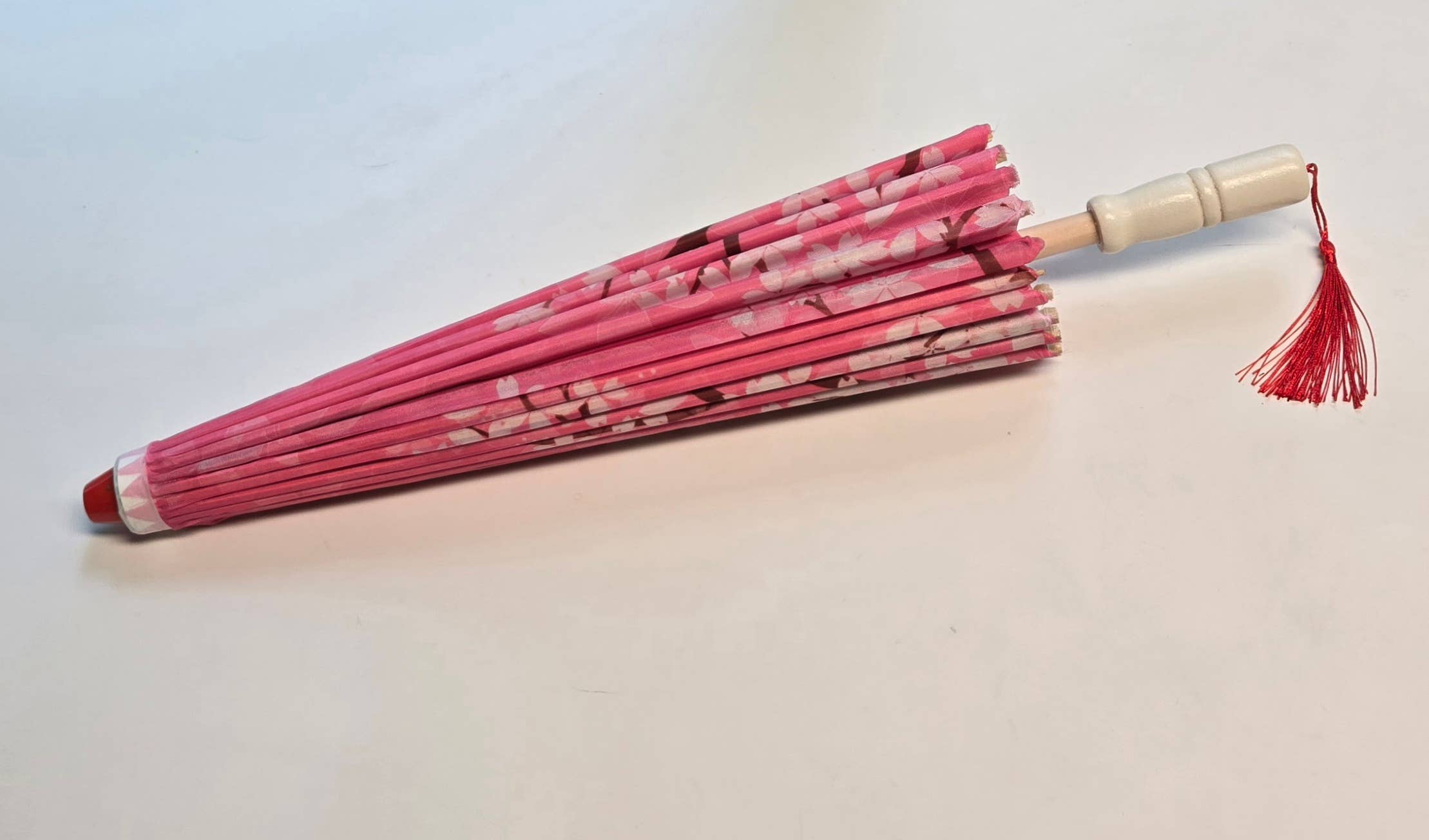 Fiona Accessories - Venta al por mayor Ventilador plegable de mano - Parasol de Flor de Cerezo Sakura 3 Estilos 21.50"8