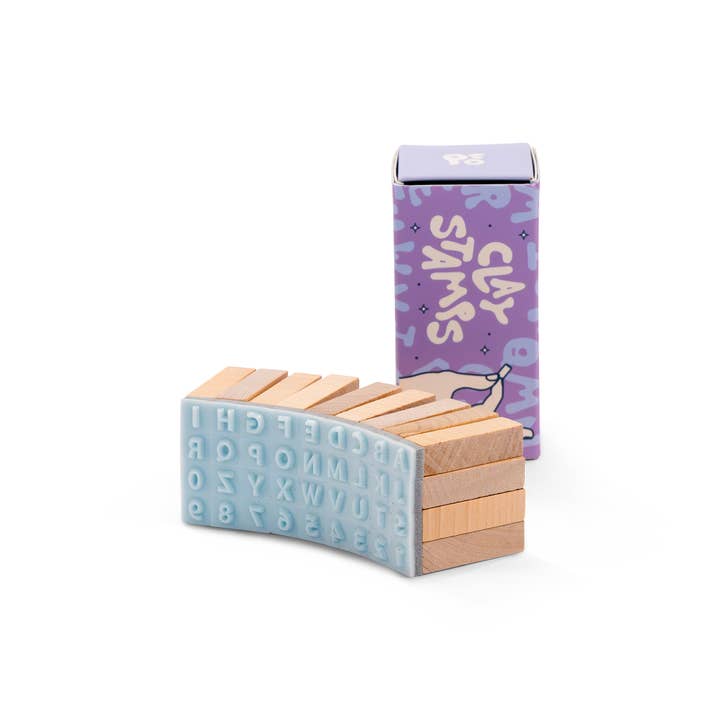 Alphabet Letter Stamps for Clay for wholesale by Sculpd US