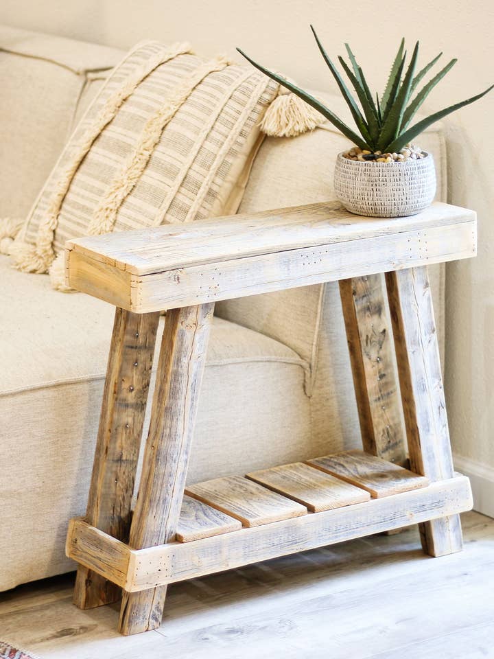 Luxe Aztec A-Frame Accent Table for wholesale by DougandCristyDesigns