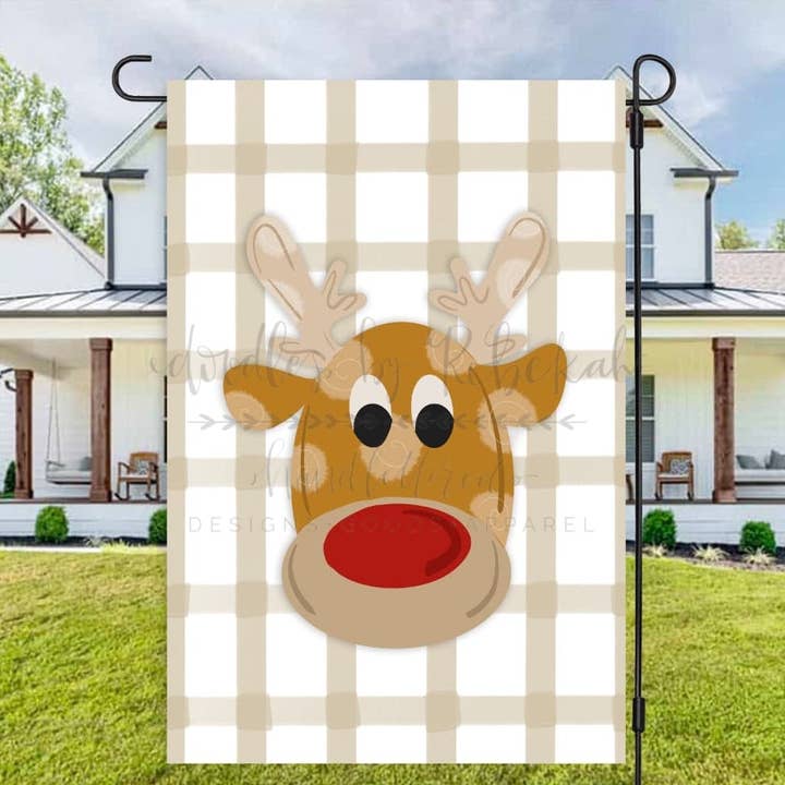 Renar Garden Flagga för wholesale av Doodles By Rebekah