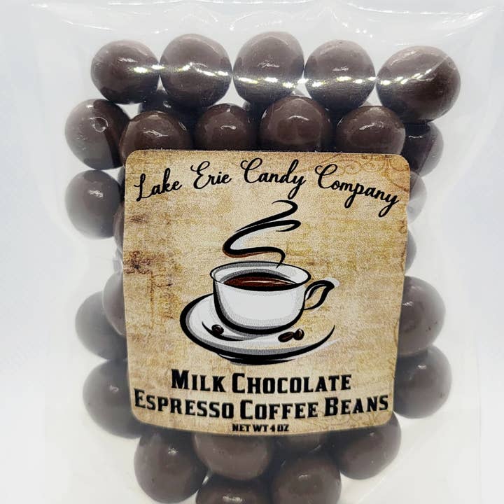 Lake Erie Candy Company - Wholesale Chocolate Covered Sweets - Milk Chocolate Espresso Beans