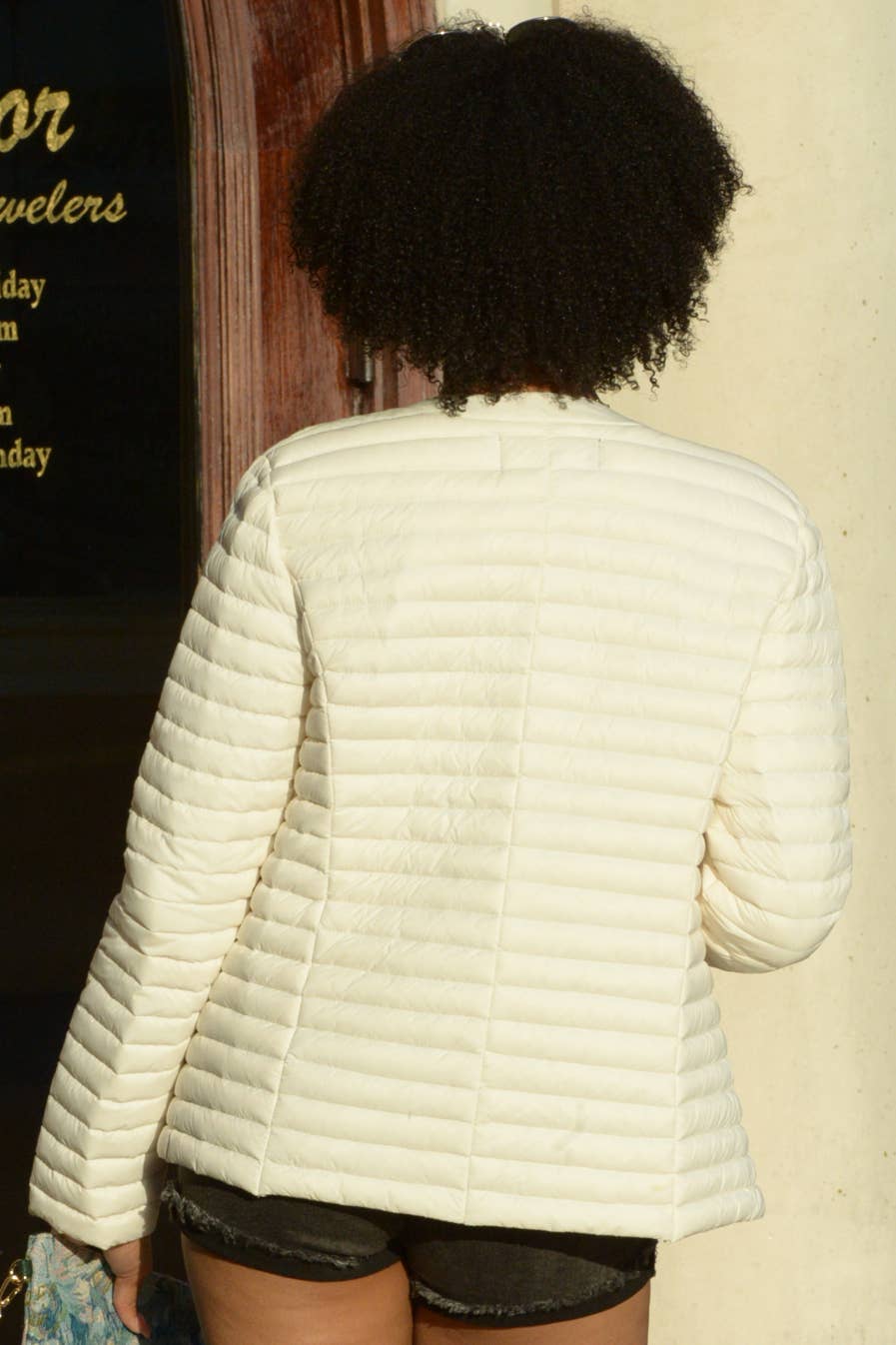 ESLEY - Vente Doudoune – femme - 73185- Doudoune matelassée polyvalente de couleur unie10