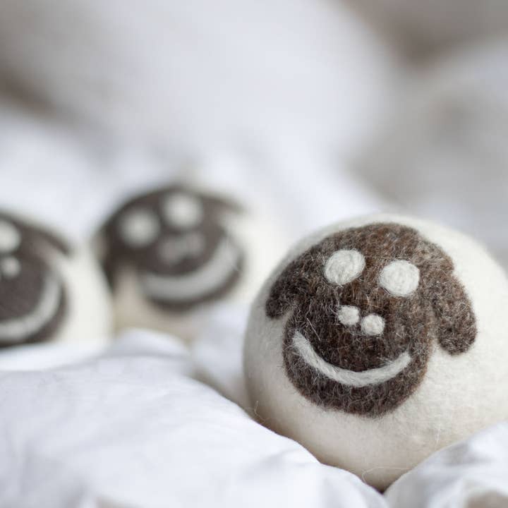 Friendsheep - Venta al por mayor Bolas de secadora - Bolas de lana ecológicas Sheep para secadora - Set de 35