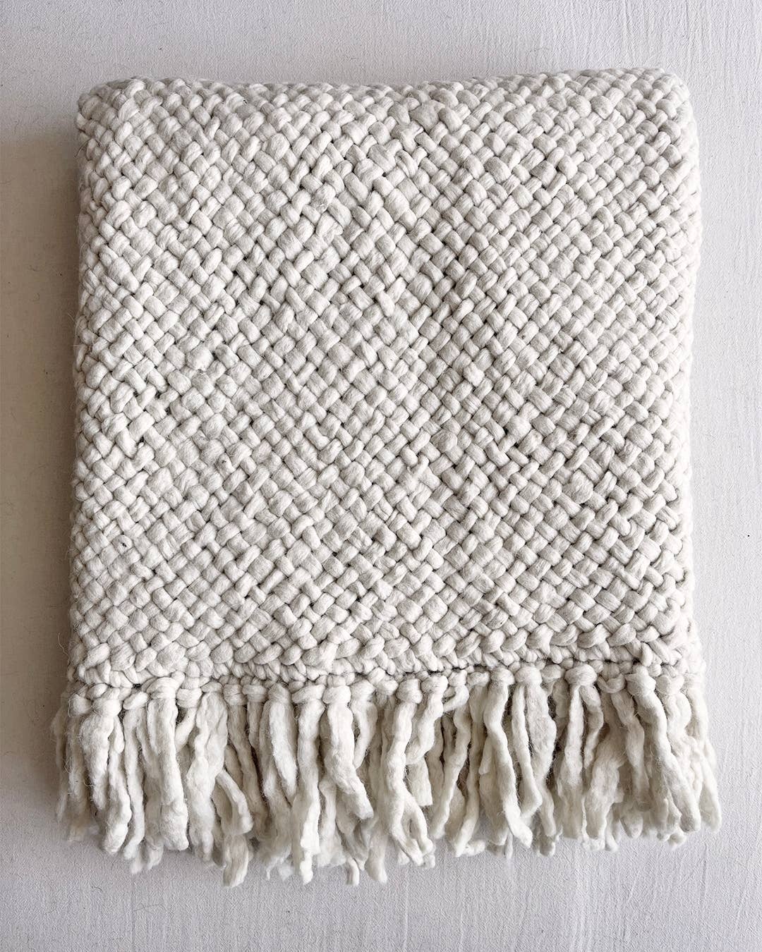 CHACO Goods - Wholesale Throw Blanket - Wool Throw – Natural (100% Hand-Dyed Sheep Wool)