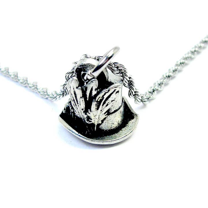 Chubby Chico Charms - Venta al por mayor Collares con colgantes/abalorios - Collar con forma de sombrero de vudú haitiano del Barón Samedi2