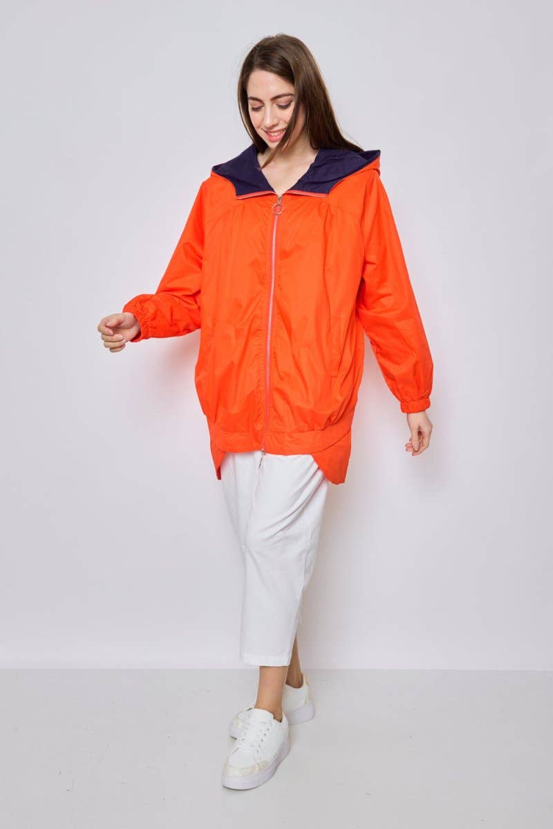 BELLA BLUE - Wholesale Raincoat - Women's - Imperméable - E126-H19019