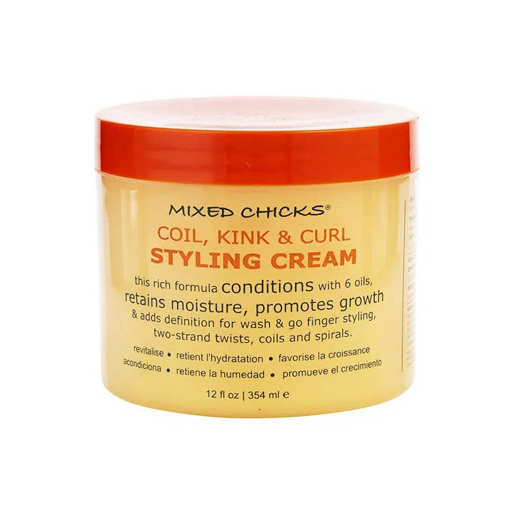 Mixed Chicks - Wholesale Hair Styling Gel/Mousse - Coil, Kink & Curl Styling Cream 12 Oz (354 ml)