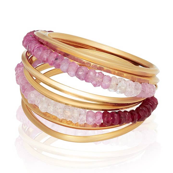 Anel de Rubi Mia por atacado de Mabel Chong