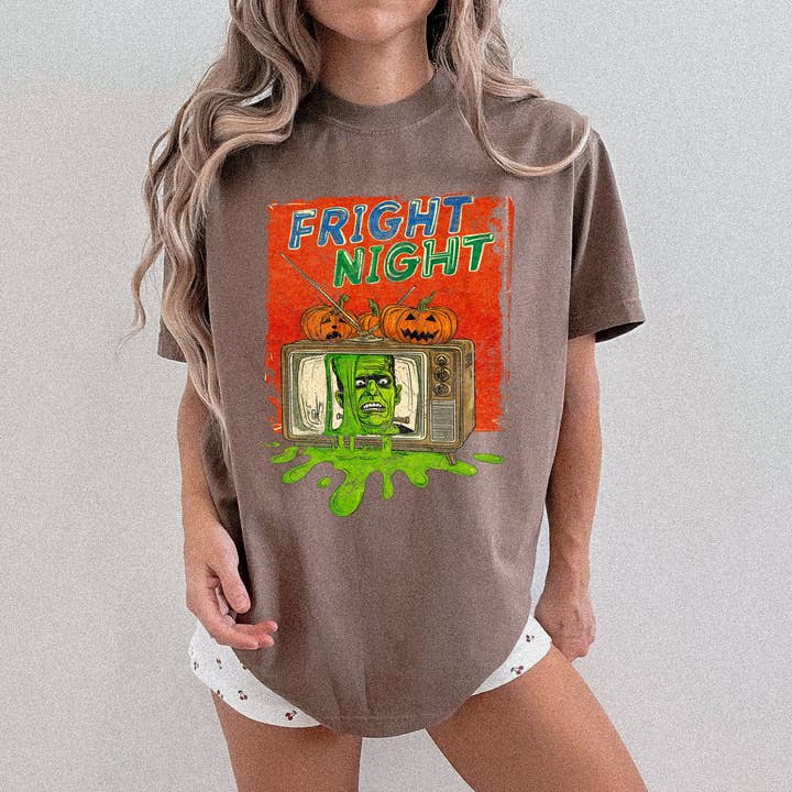 Fright Night DTF Heat Transfer for wholesale by Trendy Transfers