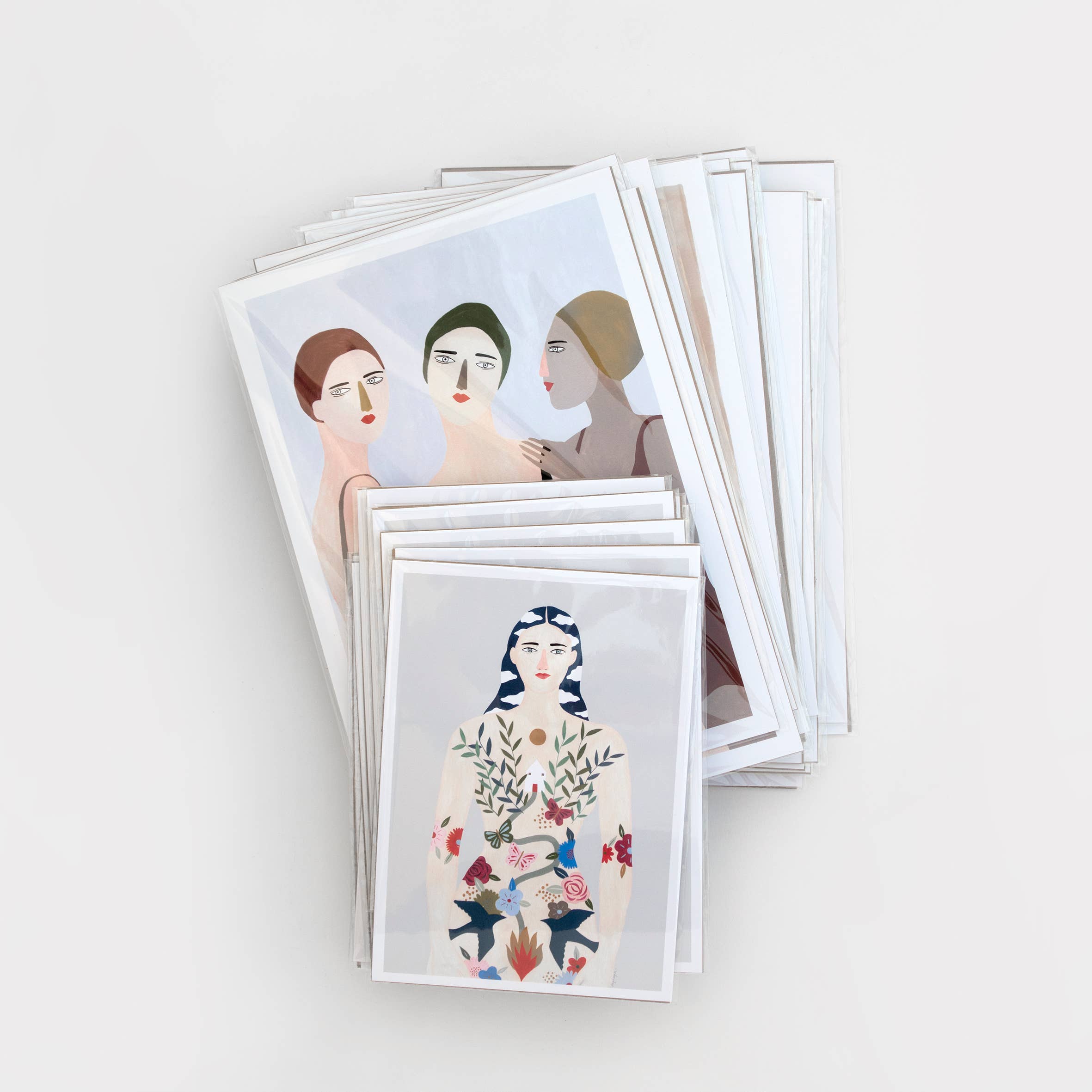 Depeapa - Wholesale Art Print - Illustration art print. Wall art home decor. Woman print2