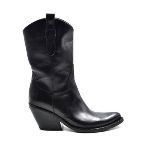Camperos Dallas Veau noir pour la vente par Dbs dancing shoes