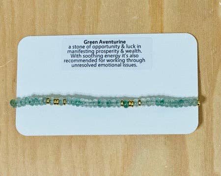 Santore Jewelry Company - Wholesale Beaded Bracelet - Linea Beaded Stretch Bracelet - Ships Carded10