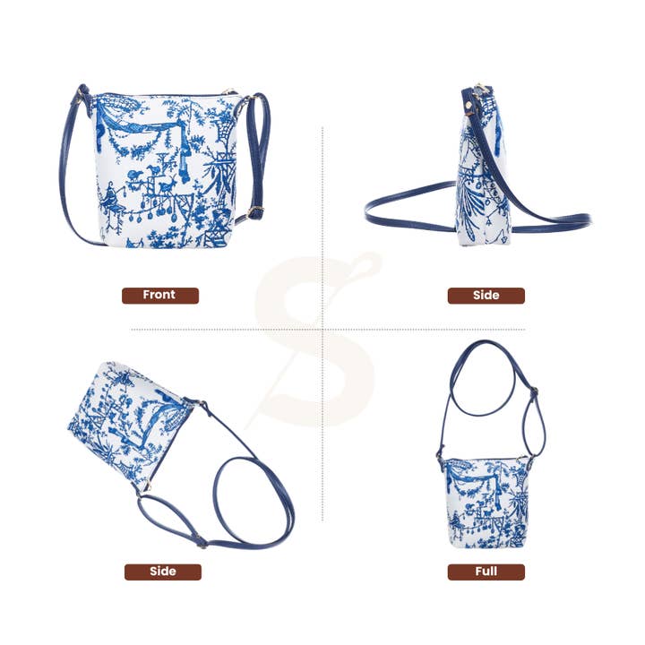 SignareArt - Wholesale Crossbody Bag - Women's - SLING-BM-CHINO | British Museum Chinoiserie Sling Bag Crossbody1