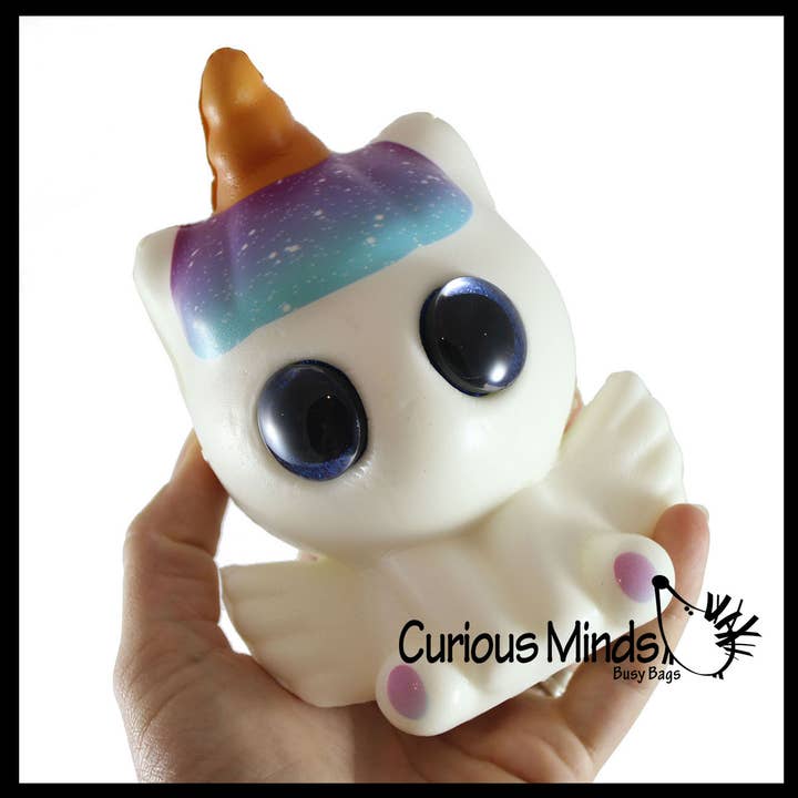 Curious Minds Toys - Wholesale Squishy Toy - Kids & Baby - 1 PEGASUS Slow Rise Squishy -Large Animal Slow Rise Squishi