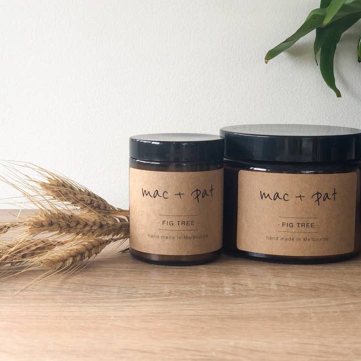 Mac + Pat - Wholesale Jar/filled candle - Fig Tree Candle1