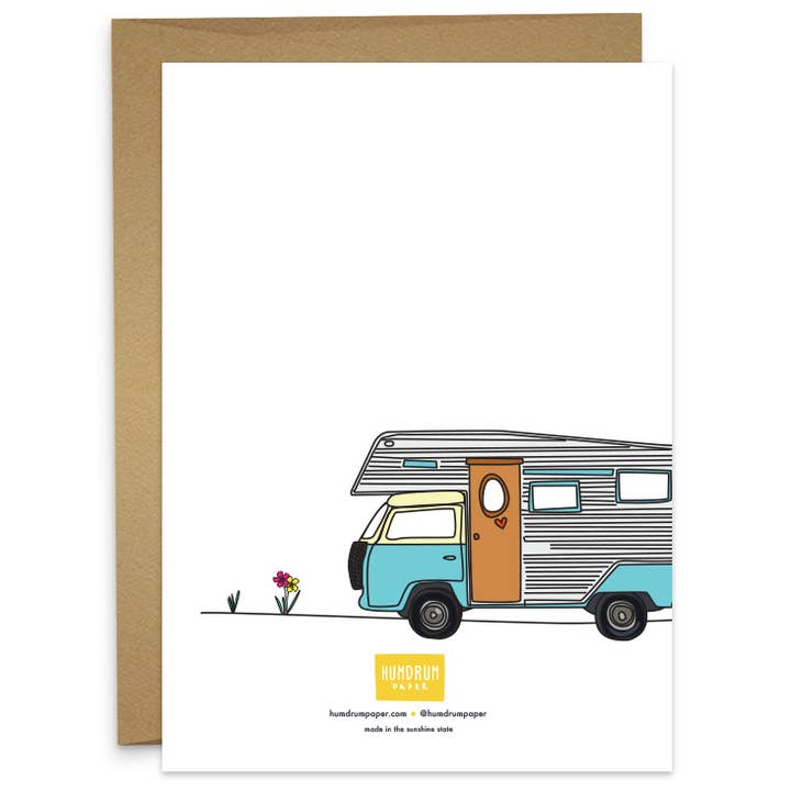 Humdrum Paper - Wholesale Friendship Card - Long Haul Greeting Card