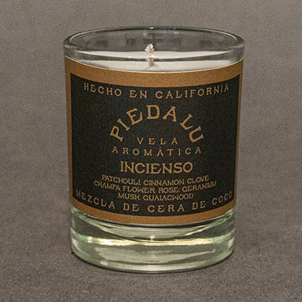 PIEDALU VELA AROMÁTICA - Wholesale Jar/Filled Candle - 3OZ/85G INCIENSO0