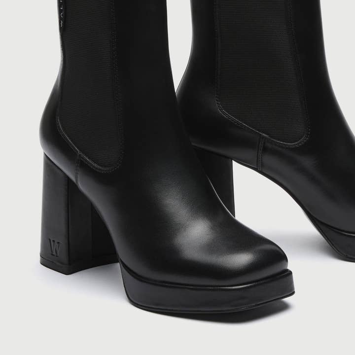 Black Poppy Chelsea Boot for wholesale on Faire