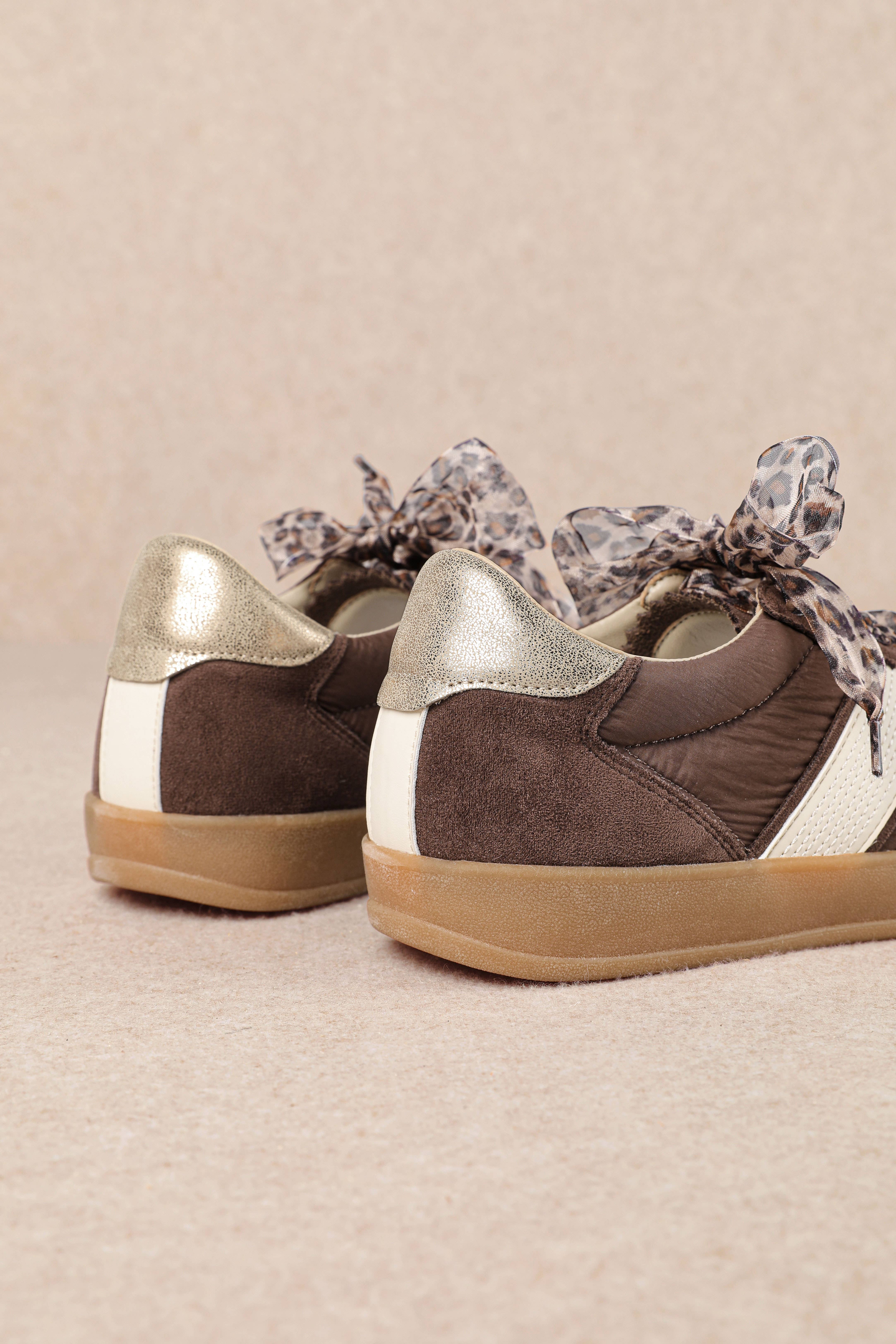 CCOCCI - Wholesale Lifestyle Sneakers - Women's - DIXIE SNEAKER SIDE STRAP LACE-UP COURT9