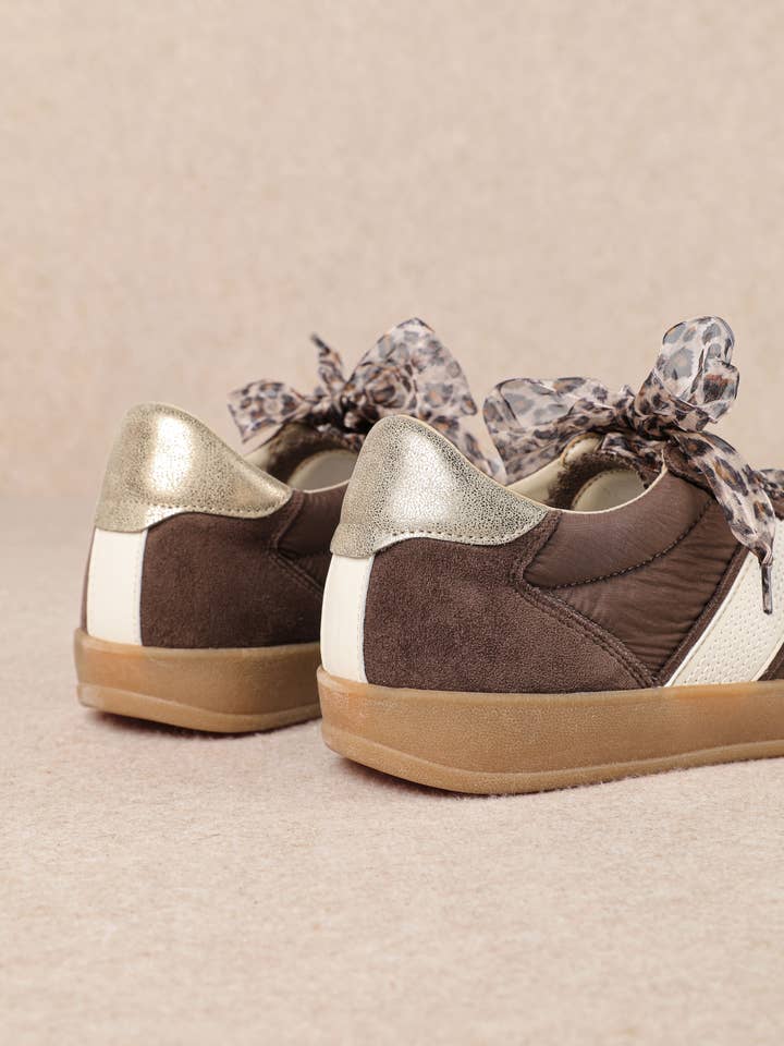 CCOCCI - Wholesale Lifestyle Sneakers - Women's - DIXIE SNEAKER SIDE STRAP LACE-UP COURT9