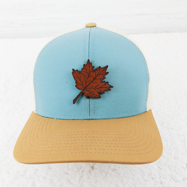 Trendy Transfers - Wholesale Patch - Falling Leaf Leather Patch1