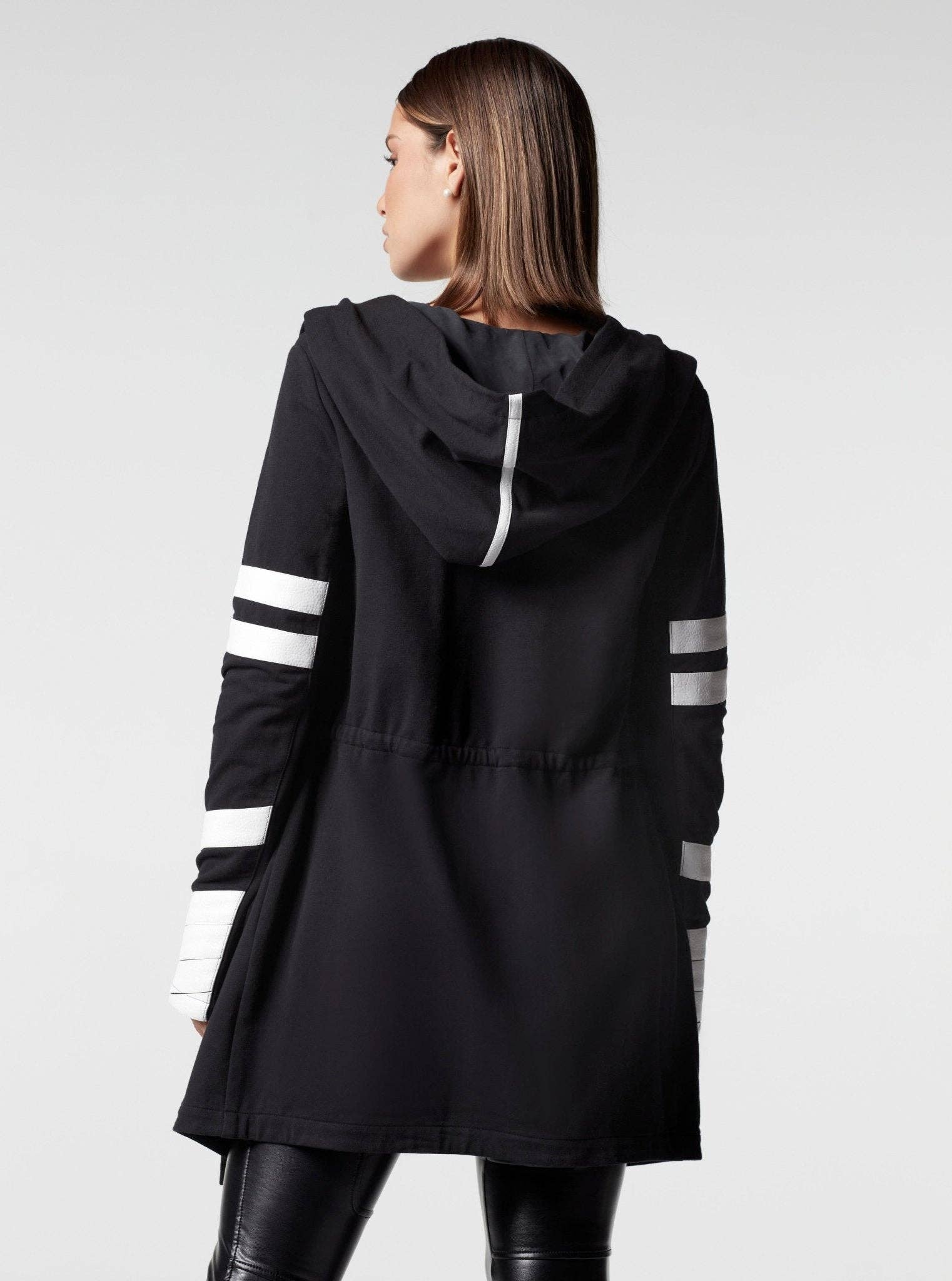 Black White Maitri Traveler Jacket - Black/White (JLS) for wholesale on Faire2