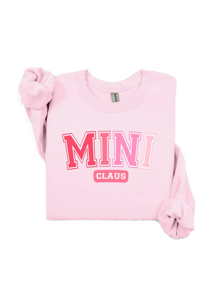 Mini Claus Sweatshirt de Noël pour Enfants pour la vente par Gateway Apparel