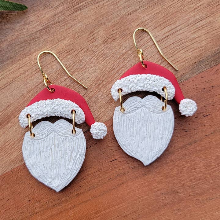 Santa Øreringe for engroshandel hos Cayenne and Cake