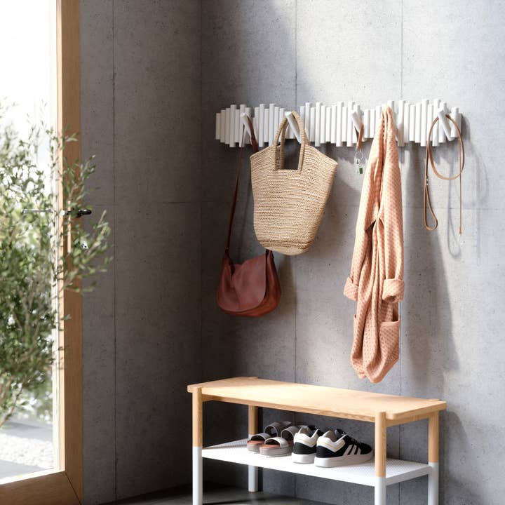 Umbra - Wholesale Wall Hook - Picket Wall-Mounted Coat Rack Rail Hook25