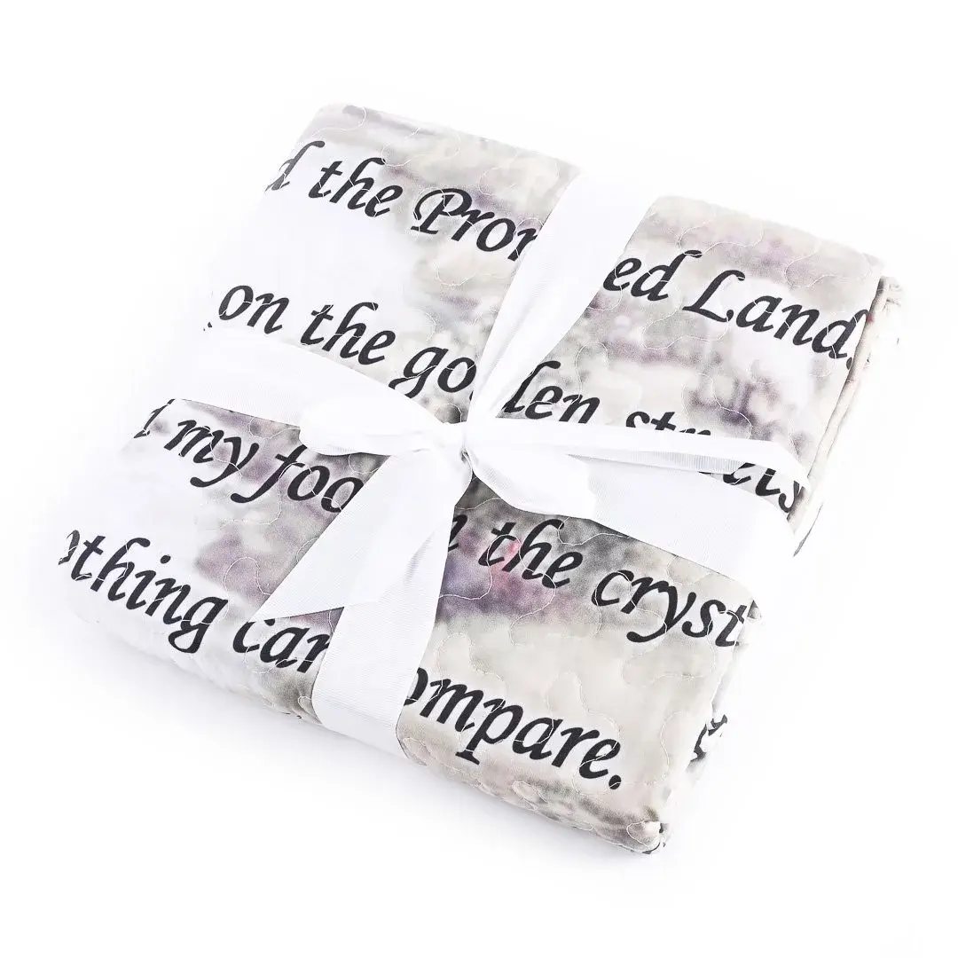 Swanson Christian Products - Wholesale Throw Blanket - Quilted Throw - If You Could See Me Now2