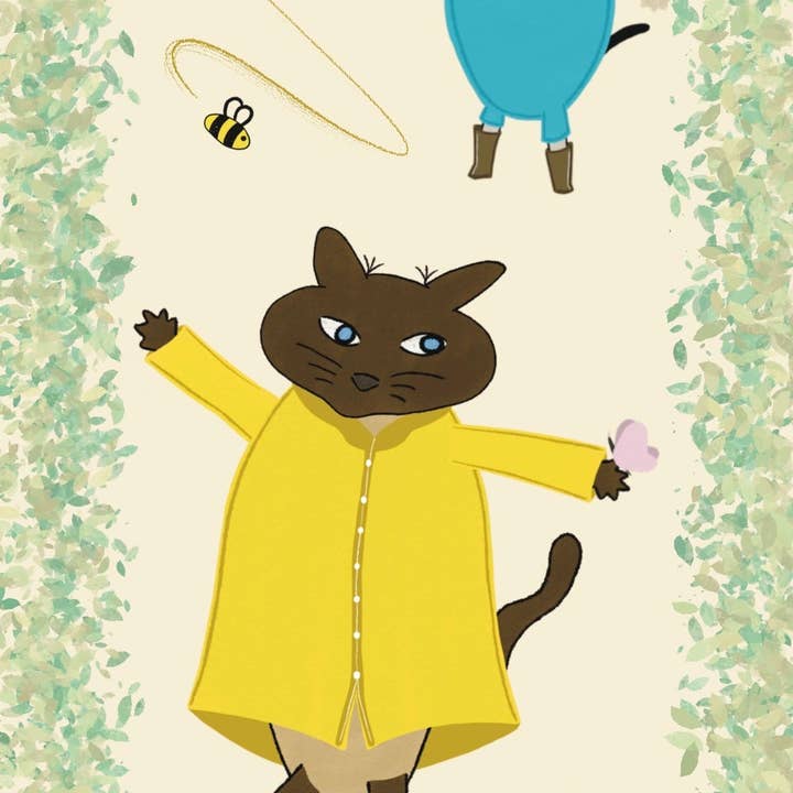 Lesezeichen „Cibou und der Gemüsegarten“ für den Großhandel von Cibou