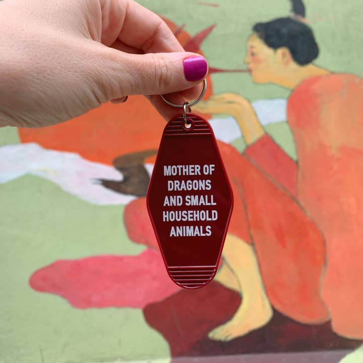 GetBullish - Wholesale Keychain - Women's - Mother of Dragons and Small Household Animals Keychain