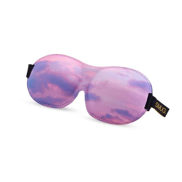 Contoured 3D Blackout Sleep Mask - Cloudy Sky for wholesale by Smug