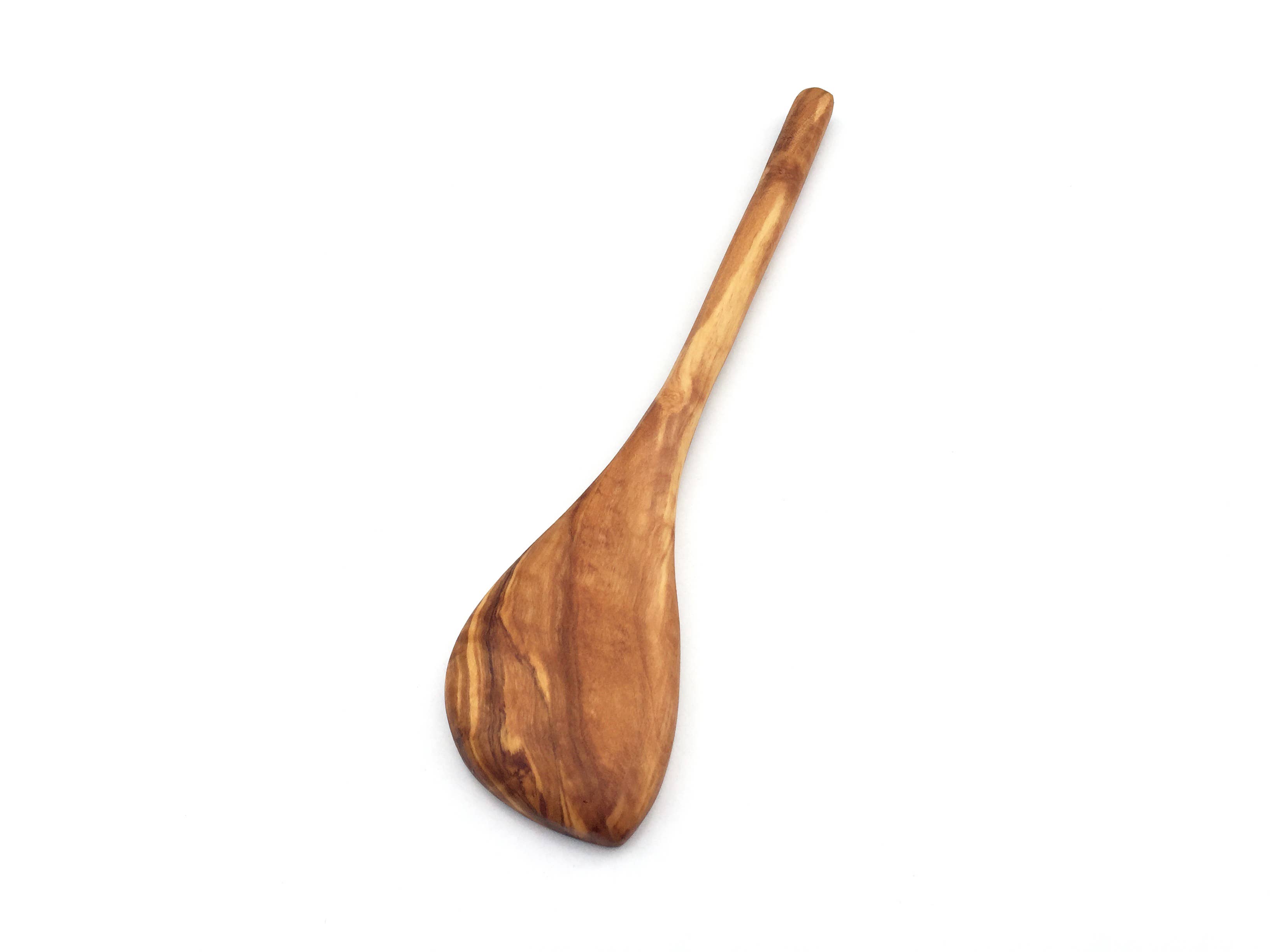 medina mood - Wholesale Kitchen Spoon - Cooking spoon, pointed round handle made of olive wood1