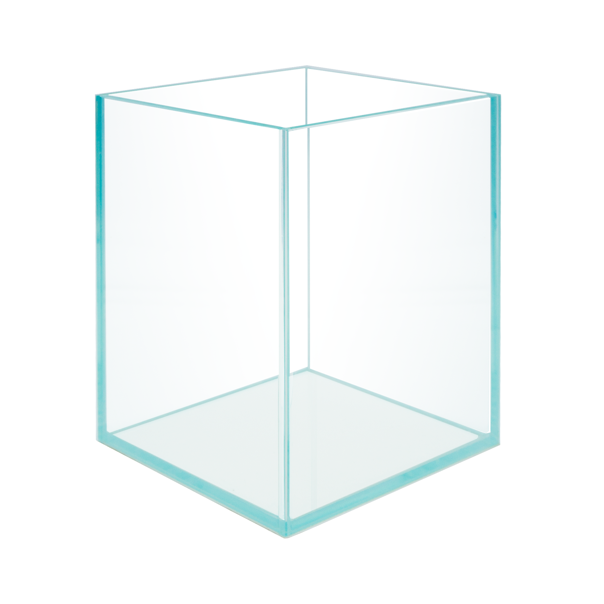 HIRO AQUATICS - Wholesale Terrarium - 1.2 Gallon Nano Tall Rimless Glass Aquarium, w/ Lids Options1