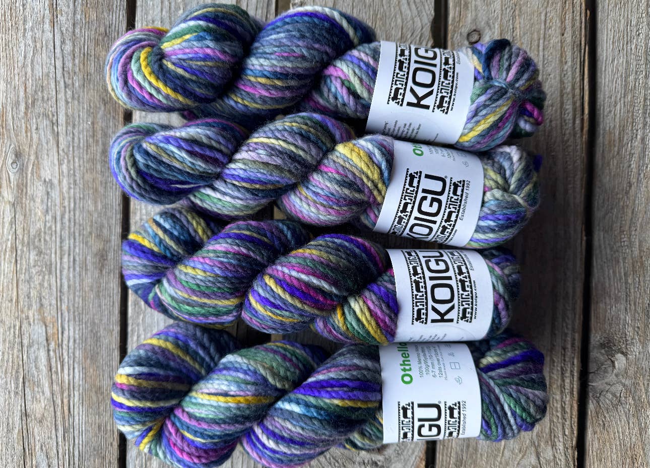 Koigu Wool Designs – Engroshandel Garn – Koigu Othello chunky merino garn gruppe A15