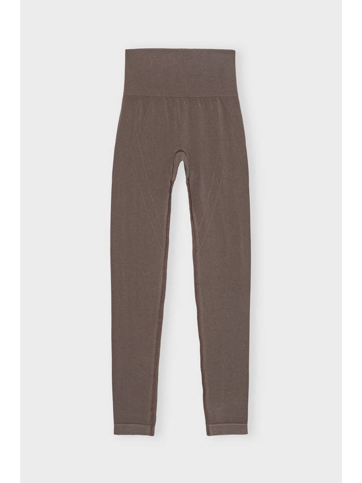 stone brown pulse leggings for wholesale on Faire