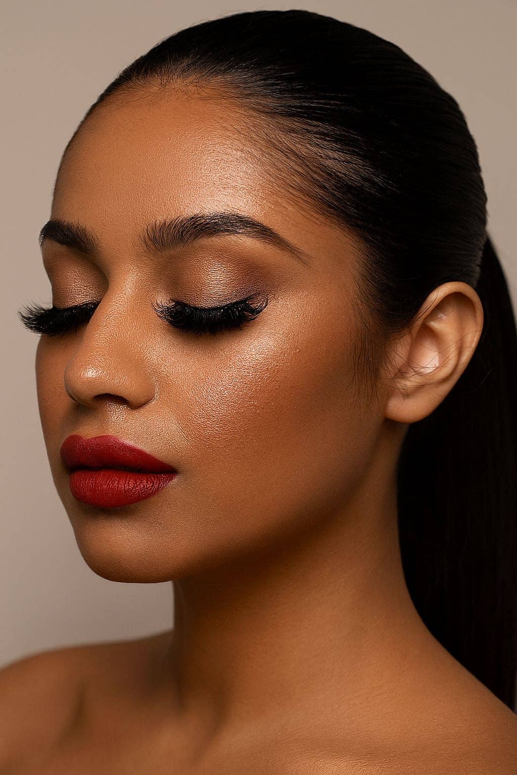 Krediz - Vente Faux cils - Ensemble de cils 3D en vison volumineux et légers0