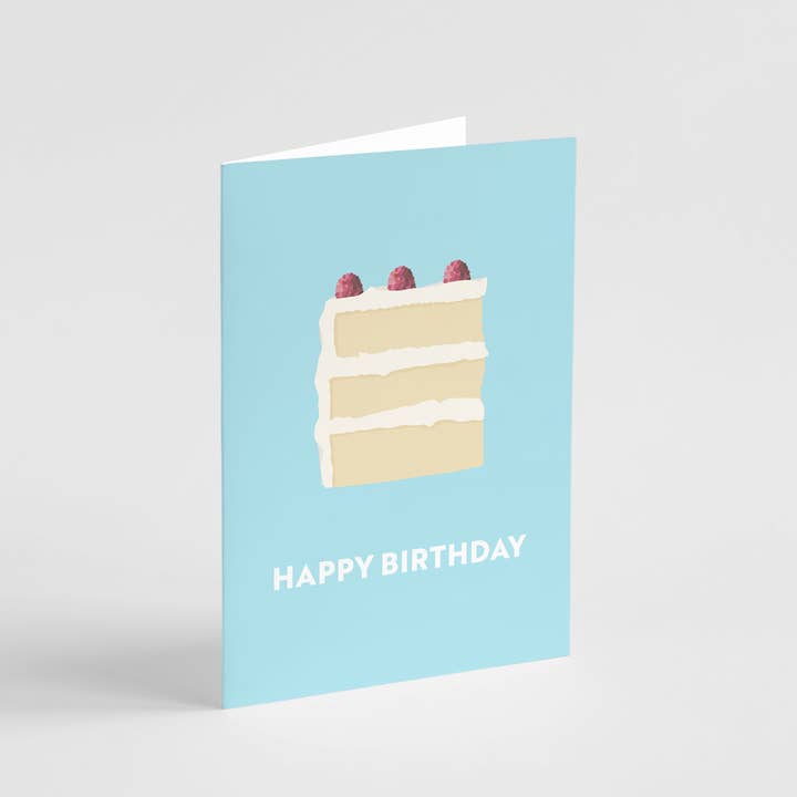 Popsy Press - Wholesale Birthday card - Happy Birthday Cake Card - Cute Happy Birthday Card7
