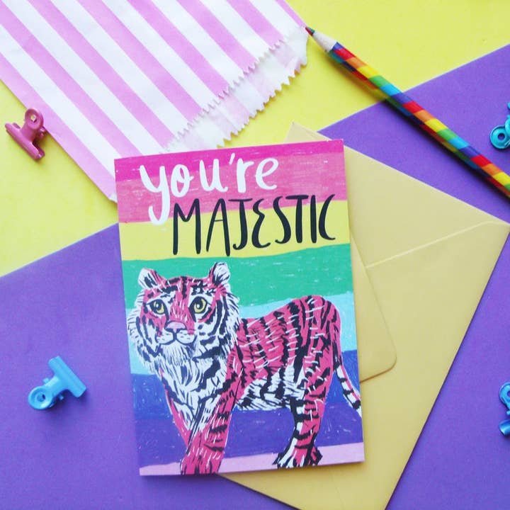 Du är Majestic Card för wholesale av Sophie Heywood