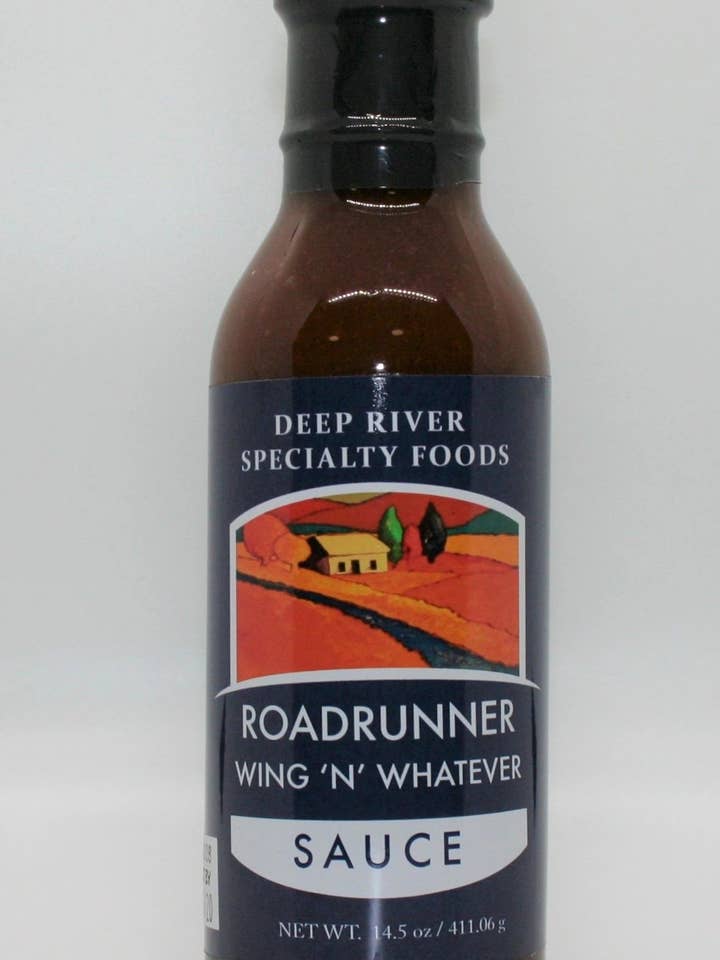 Roadrunner Wings & Whatever Sauce for wholesale by Deep River Specialty Foods, LLC
