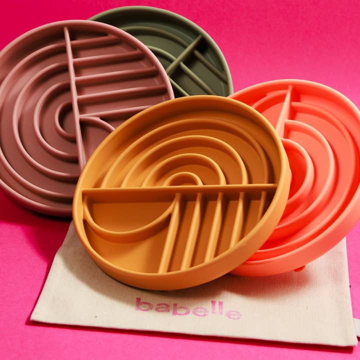 Babelle For Dogs - Wholesale Pet food mat – Dog - Dreamy Lickmat- Enrichment for dogs - Ochre6