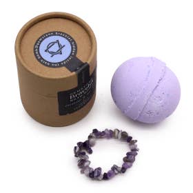 Crystal Cove – wholesale Bath bomb/fizz – Gem Bracelet Bath Bomb - Assorted Stones6