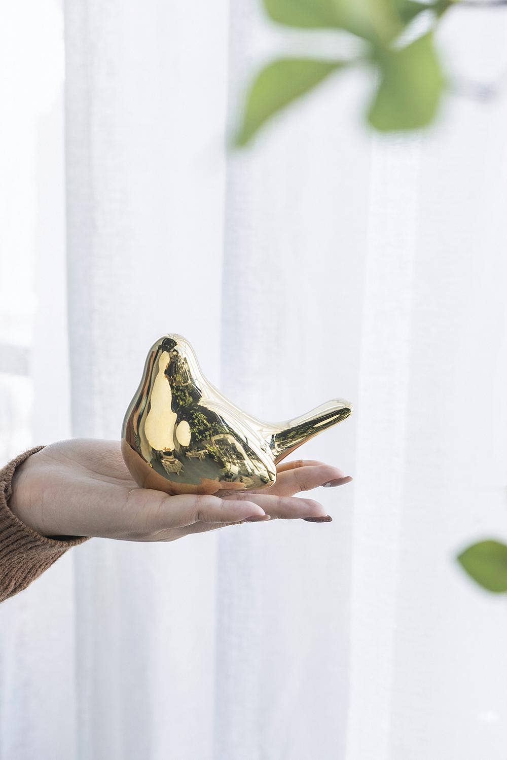 A&B Home Group Inc. - Wholesale Decorative Figurine - S/2 Chirp Bird Accents,Gold10