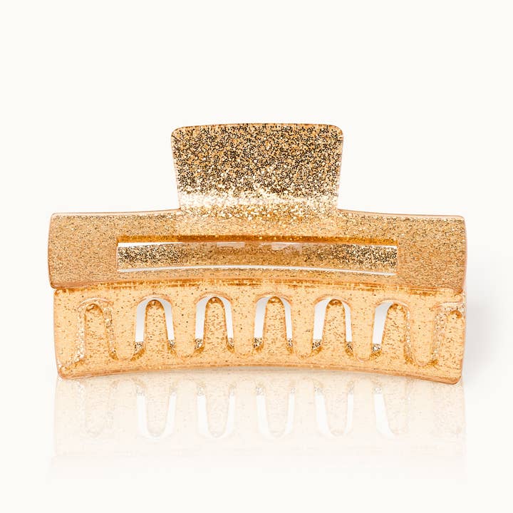 by Vivi. – wholesale Hair clip – Women’s – Haarklammer XL Gold Glitter0