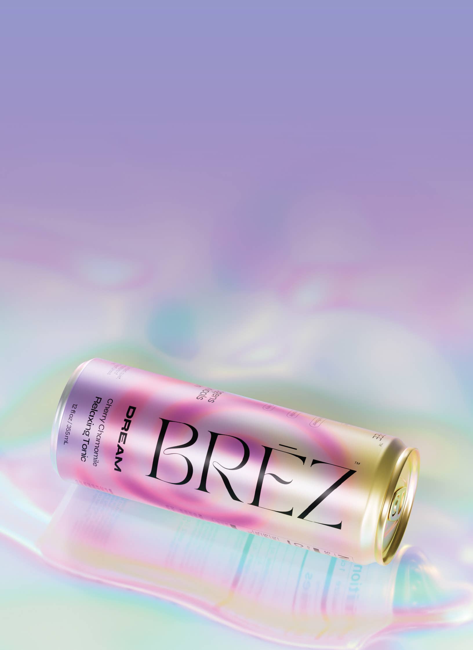 BRĒZ - Wholesale Non-Alcoholic Aperitif/Mocktail - Dream - Adaptogen Infused Relaxing Tonic - 24 Cans (4-Packs)3