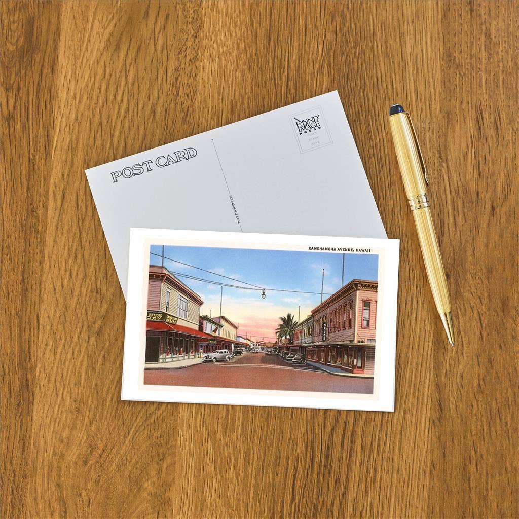 Found Image Press – wholesale Vykort – Vykort HI-11 Kamehameha Avenue, Hilo1