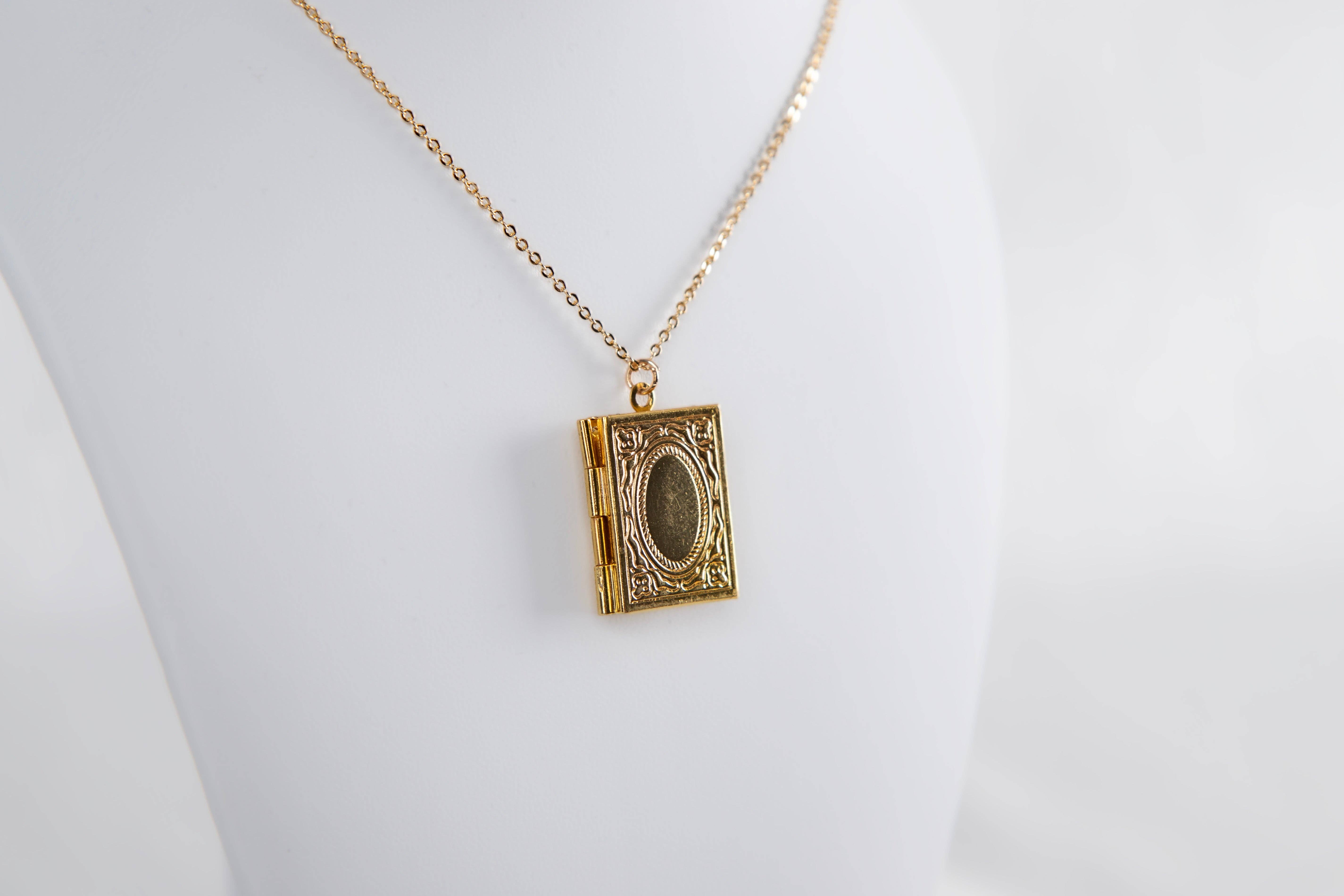 Mumu Beads - Wholesale Locket Necklace - Book Locket Necklace9