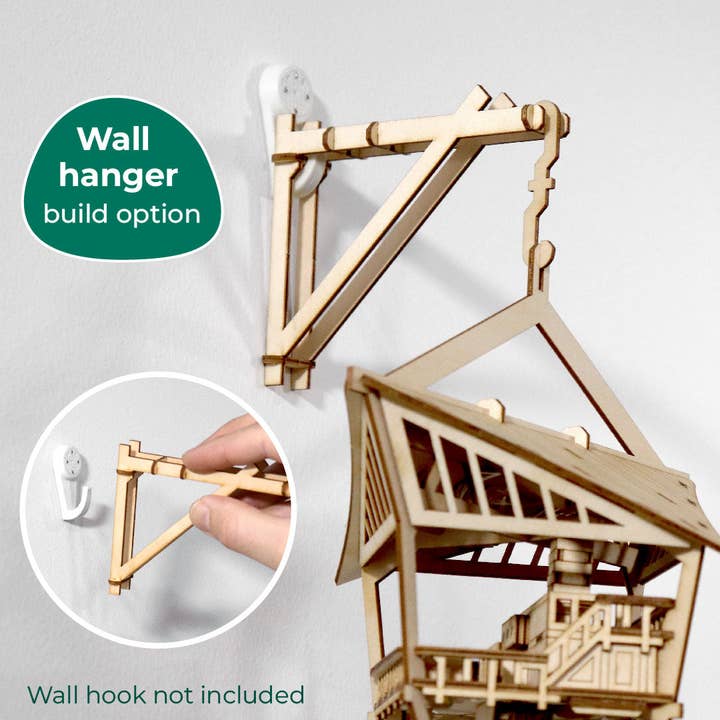 Tiny Treehouses - Wholesale DIY Craft Kit - Sky Lodge7