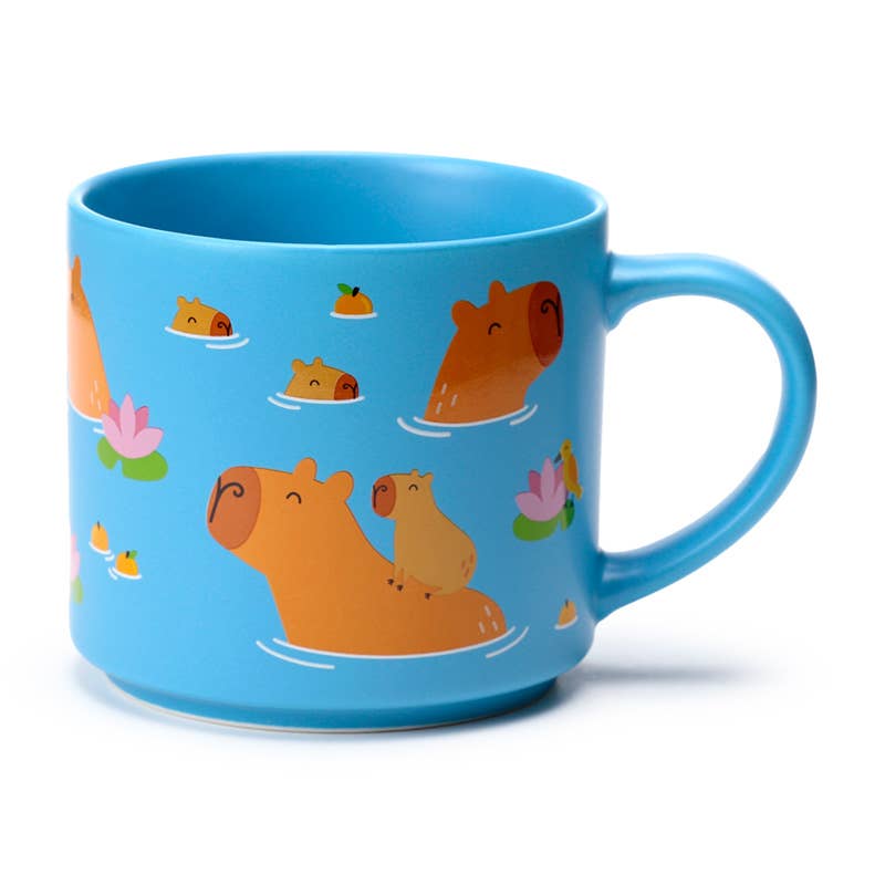 Puckator EU – wholesale Kaffekoppar – Capybara Stor Porslinsmugg3